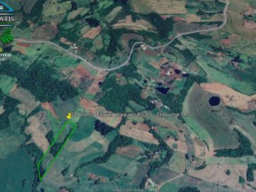 Terra de 32.000m�, aproximadamente 500 metros da RS305